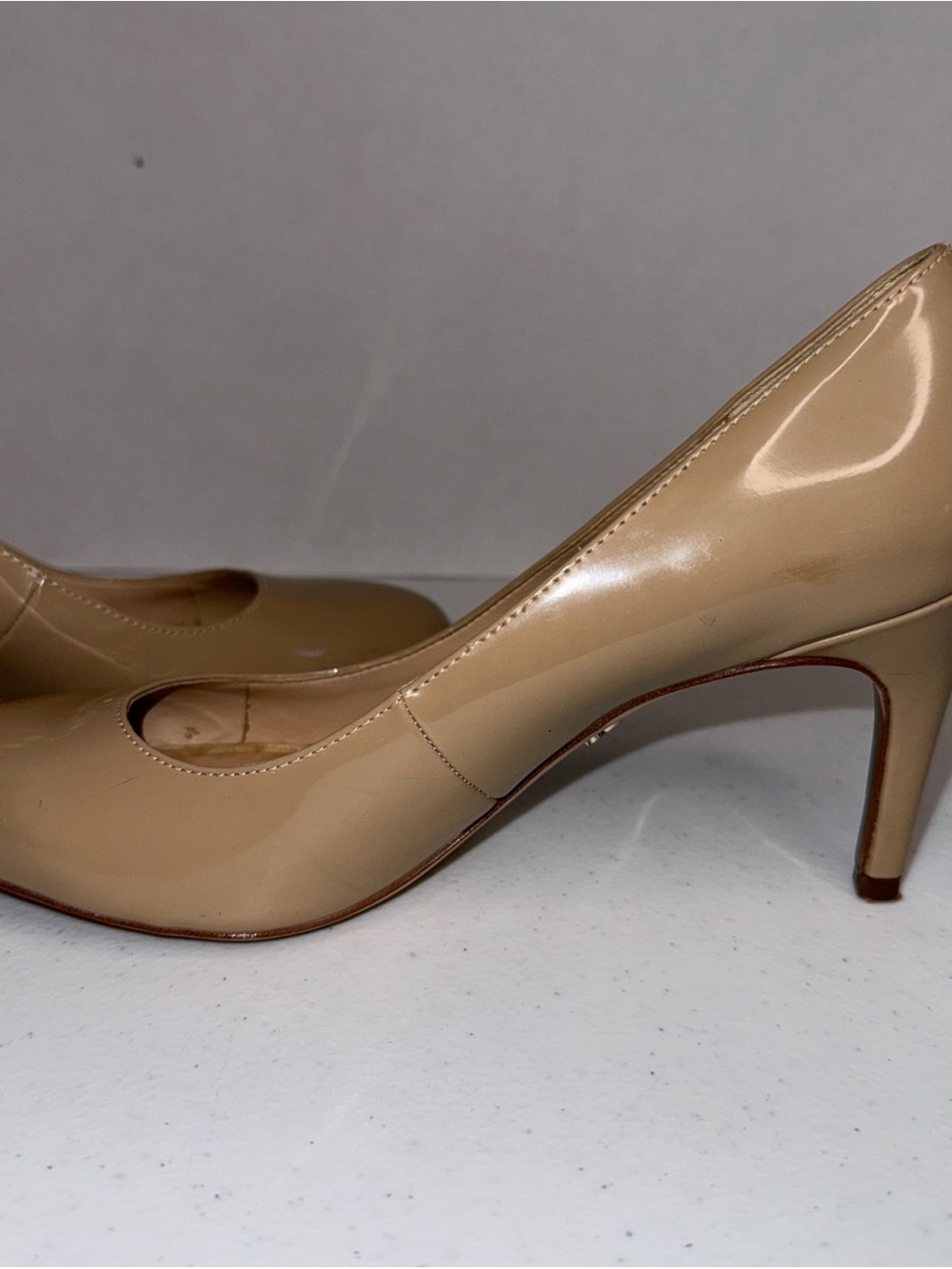 Sam Edelman Women's Nude Patent Pumps 7.5 M - Picture 9 of 15